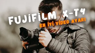 Fujifilm X-T4 Sinematik Video Ayarları