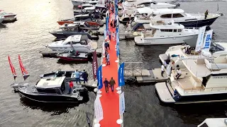 Выставка катеров и яхт в Санкт-Петербурге Spibs 2020.
