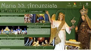 Promo Festeggiamenti Maria SS. Annunziata - Pedara 2017