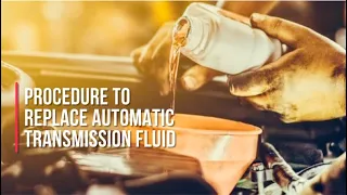 How to replace Automatic Transmission Fluid | ATF | Mini cooper |Peugeot 308,3008,408,508,5008