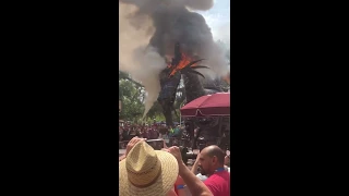 | HUGE PARADE FIRE AT WALT DISNEY WORLD |