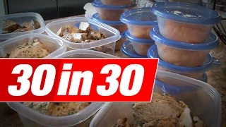 Meal Prep Hack (30 MEALS / 30 SECONDS!)