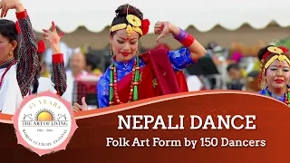 Nepali Dance - Folk Art Form, Nepal | World Culture festival 2016