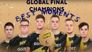 NAVI vs ASTRALIS BEST MOMENTS + Тимспик NAVI