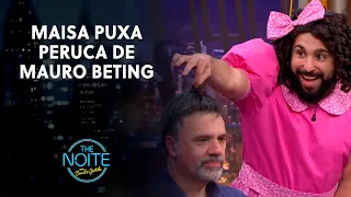 Murilo Couto virou a própria Maisa e atormentou Mauro Beting | The Noite (29/11/21)