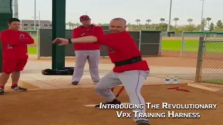 VPX Baseball Training Harness in Action