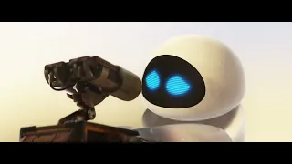 Every time Wall-E and Eve (actually) speak