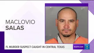 FL murder suspect caught in Central Texas