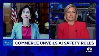 Commerce Secretary Gina Raimondo on AI safety