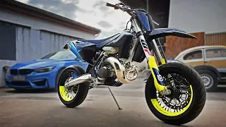 The illegal Supermoto build goes on [ENGLISH SUBTITLES]