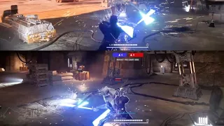 Swinging at the same time as opponent (Saber Lock/Chambering/Parrylock) BattleFront 2