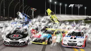 20+ CAR WRECK!!! | Forza Motorsport 6 | NASCAR Expansion