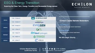 ESG & Renewables Conference Livestream