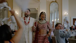 Beautiful Indian-English Fusion Wedding at Rushton Hall | India & Owen