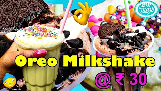 Oreo Milkshake @₹30 | Butter Scotch Shake | Cheap Price | Street Food