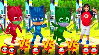 Tag with Ryan 2021 New update Pj Masks Catboy VS Red Catboy Vs Green Catboy All Characters Unlocked