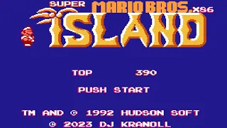 Super Mario Bros X86 Island хак Adventure Island + Марио