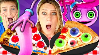 PIZZA CHALLENGE CON MOMMY LONG LEGS!