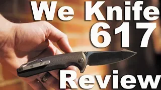 We Knives 617 Knife Review.  A capable large flipper in D2 that ain’t too heavy