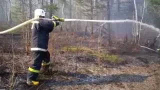 В Якутии потушен лесной пожар