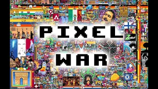 Time lapse de la Pixel War reddit Place 2022