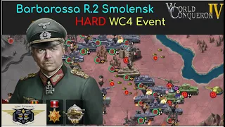 WC4 World Conqueror 4 Barbarossa Event Round 2, Smolensk HARD #3 Max Rewards!!