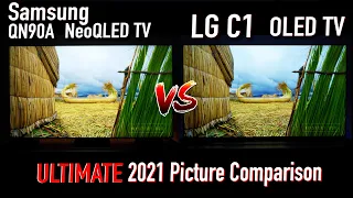 2021 OLED vs Neo QLED | LG C1 OLED vs Samsung QN90A Neo QLED TV Comparison