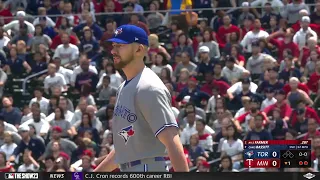 MLB The Show 23 Gameplay: Toronto Blue Jays vs Minnesota Twins - (PS5) [4K60FPS]