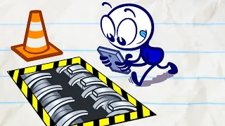 Pencilmate Watch Out! | Animated Cartoons Characters | Animated Short Films | Pencilmation