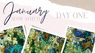 STITCH WITH ME: January Doodle Stitch Along  * Day 1 *