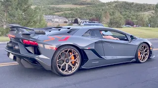 Lamborghini AVENTADOR SVJ - Exterior, Interior and Sound 4K