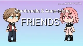 Marshmello & Anne-Marie FRIENDS на русском. Gacha Life.