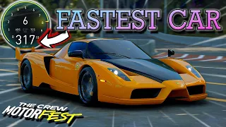 The FASTEST Car in The Crew Motorfest