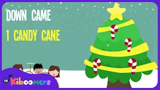 5 Candy Canes Lyric Video - The Kiboomers Preschool Songs & Nursery Rhymes for Christmas