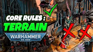 Terrain Rules Explained! Warhammer 40K 10th Edition Core Rules