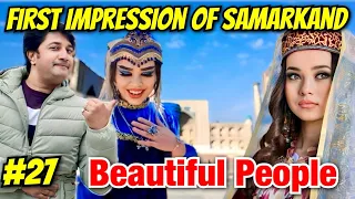 How to Treat Muslim Country People with INDIAN | Samarkand Uzbekistan CityTour | Samarkand Nightlife
