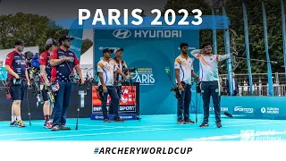 India v USA – compound men team gold | Paris 2023 World Cup S4