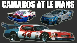 The racing pedigree of stock car Camaros at Le Mans