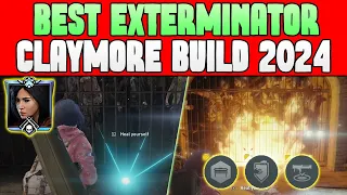 NEW BEST WWZ EXTERMINATOR BUILD Claymore and WEAPONS, World War Z Build Best Class 2024 Extreme