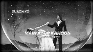 Main Agar Kahoon | Sonu Nigam | Slowed & Reverbed | SUROMVO