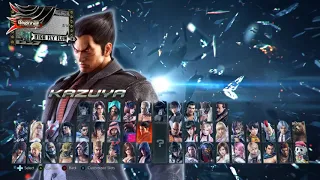 Tekken 7 Season 3 Character Select extended