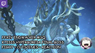 Ktisis Hyperboreia Boss, Cutscenes & Reactions - FFXIV Endwalker - Final Fantasy XIV - Hermes Fight