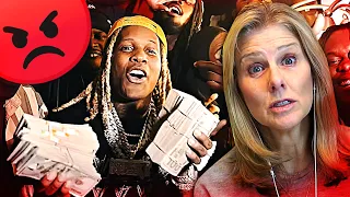 Mom REACTS to Lil Durk - AHHH HA (Official Music Video)