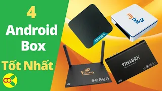 4 tv box ban quyen tốt nhất hiện nay. Android tv box gia re RAM 2GB, Android 10 tại Khánh Nic