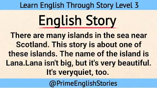 Learn English Through Story - Level 3 | Graded Reader Level 3 | Prime English Stories