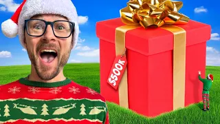 I Opened The World's Largest Christmas Present! (INSANE!)