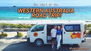 The Start of the WEST COAST ROAD TRIP! Picking Up The Van & Leaving Perth 🚐🧡