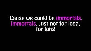 Fall Out Boy - Immortals (Lyric video) [From "Big Hero 6"]