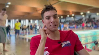 marchello tra nuoto di fondo e basket