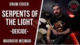 SERPENTS OF THE LIGHT - DEICIDE - DRUM COVER, by Mauricio Weimar
